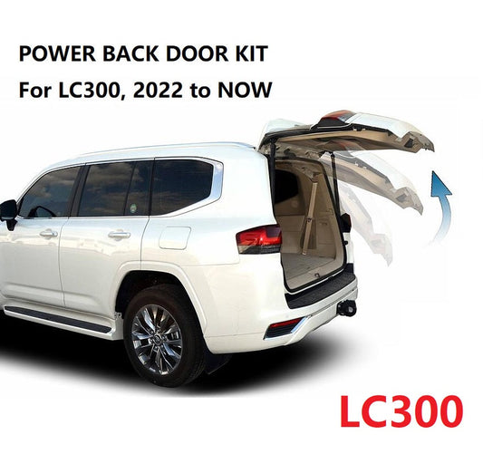 Auto Power Back Door, Electric Tailgate Lifter For Toyota Land Cruiser 300 LC300 2021 onward with optional dual LED lights