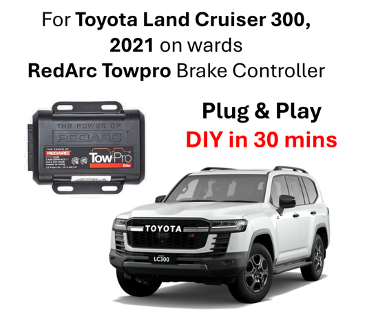 30 mins DIY Redarc Towpro V3 Elite Brake Controller Kit for Toyota Land Cruiser 300