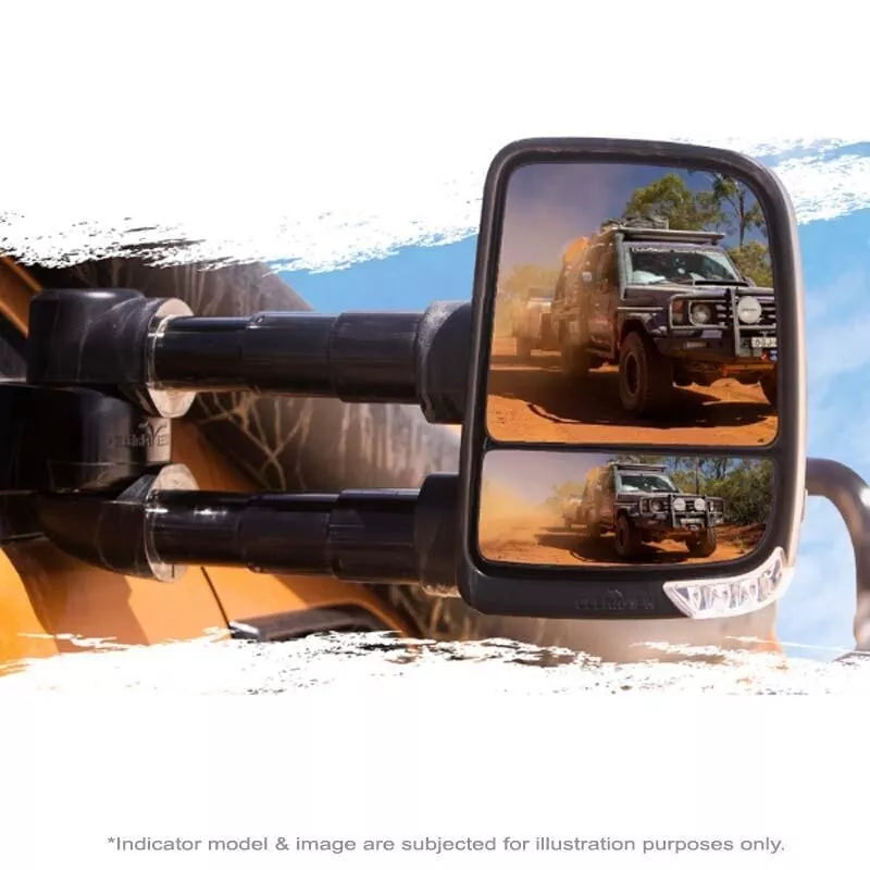 Clearview Towing Mirrors - Next Gen For Toyota Land Cruiser 300 all series